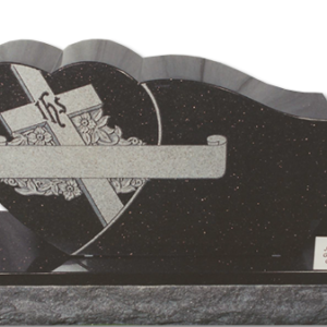 Offset Heart Upright