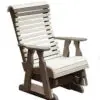 Roll Back Glider Chair