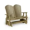 Fan Back Glider Bench for Sale