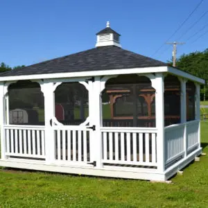 12 x 12 Square Gazebo at Livingston Farm