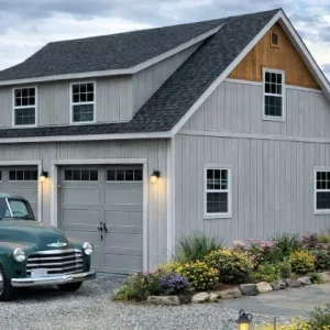 Two-Story Two-Bay Garage