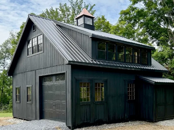 Two Story Royal Victorian A-Frame Sheds & Barn