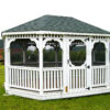 oval gazebo for sale at Livingston Farm