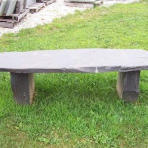 VT Slate Bench | Decorative Accent Stone