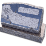 Slant Memorial with Base