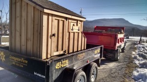 loaded up from our selection of sheds and coops