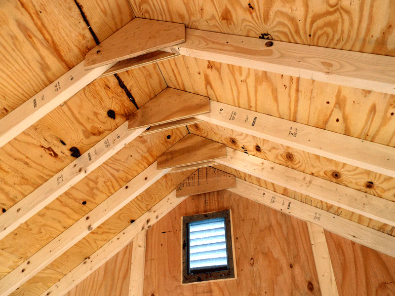 insideroofdetail Livingston Farm Outdoor Structures, Landscaping