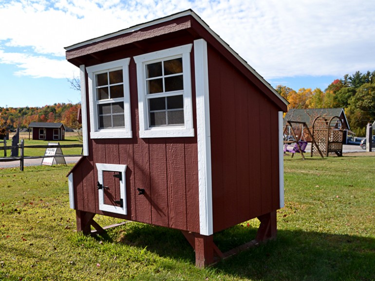 4x5 Standard Chicken Coop Livingston Farm Outdoor Structures