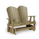 Fan Back Glider Bench for Sale
