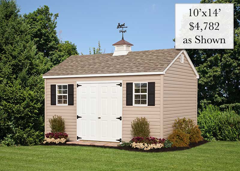 Classic A-Frame Shed