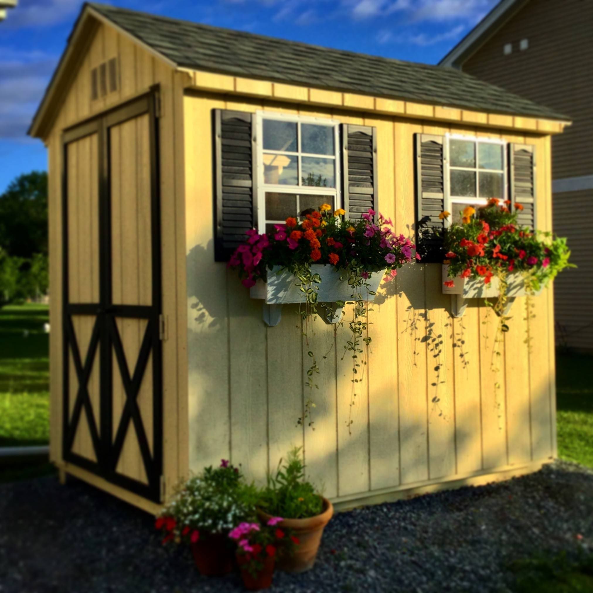 AFrame Shed for Sale in Vermont Buy Outdoor Sheds