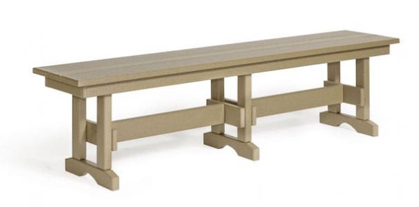 6ft Poly Dining Bench for Sale in Bristol, VT