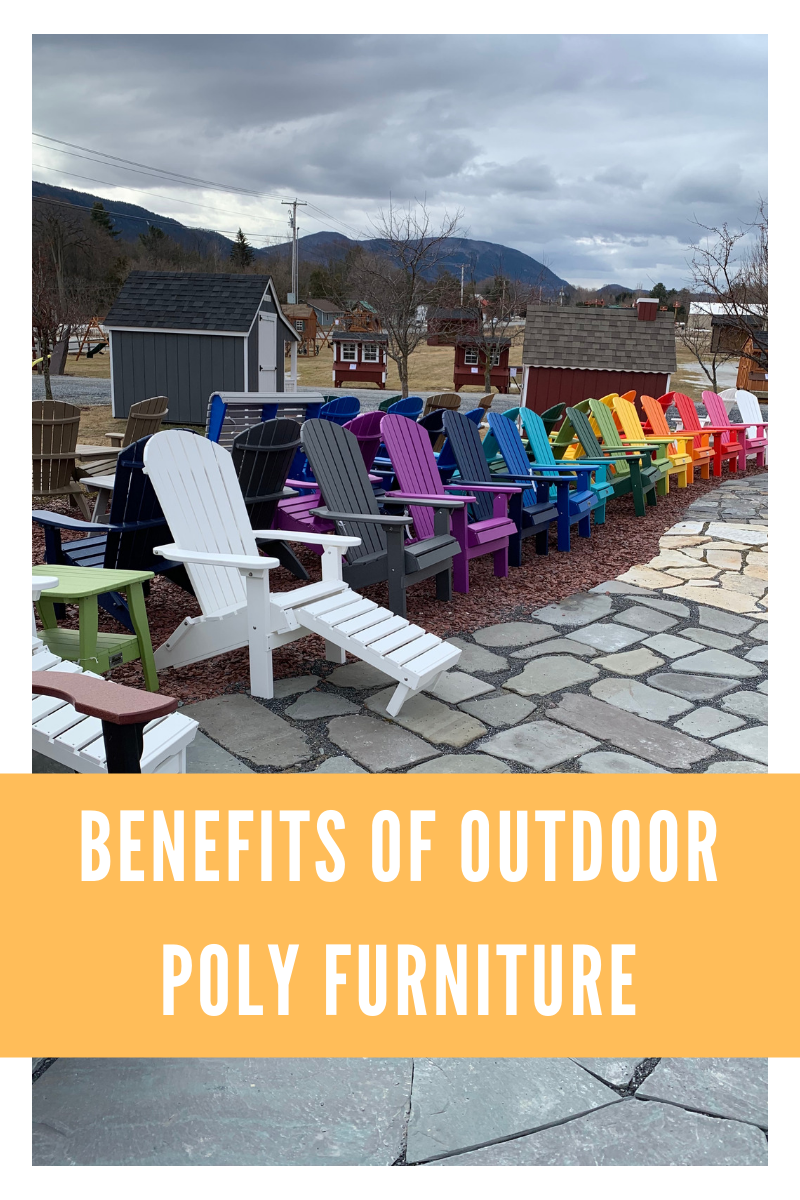 Benefits of Purchasing Poly Outdoor Furniture in Bristol, VT