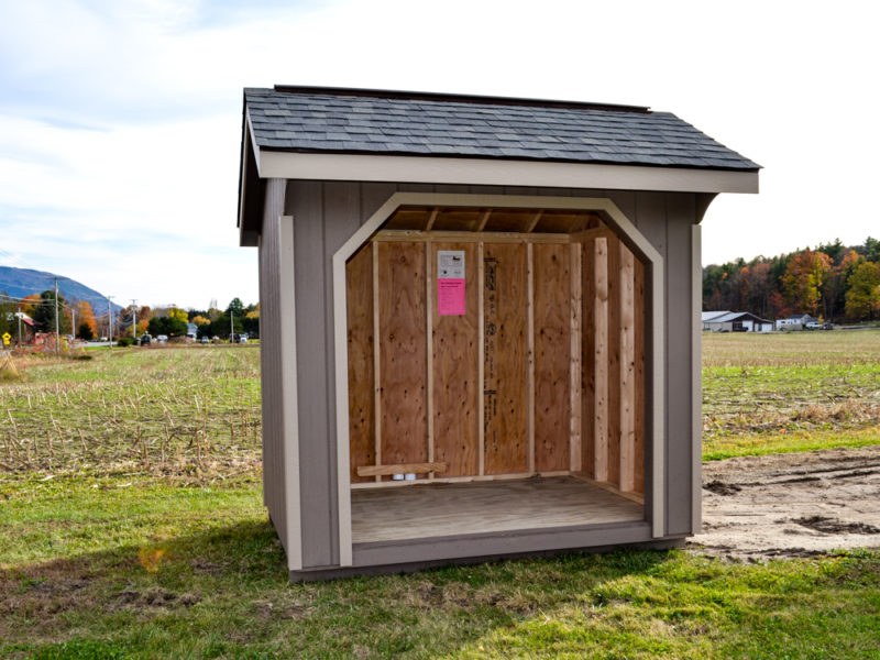 8 x 12 firewood shed