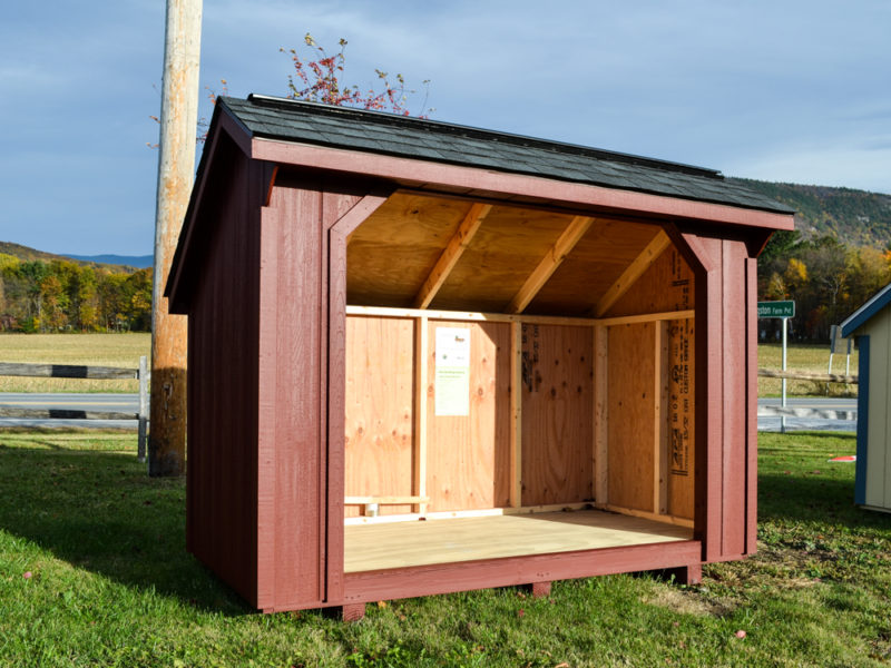 Firewood Shed 4' x 8' | Livingston Farm: Outdoor Structures ...