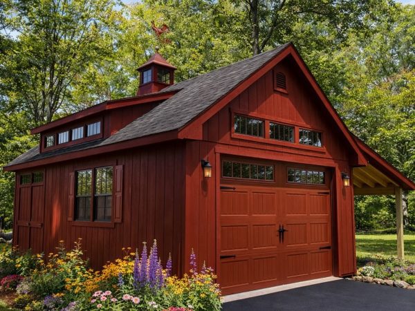 Single Story Royal Victorian A-Frame Sheds & Barns