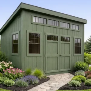 Lean To Studio Shed
