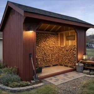 Firewood Sheds & Bus Stop Shelters