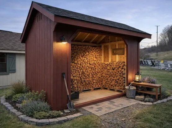 Firewood Sheds & Bus Stop Shelters