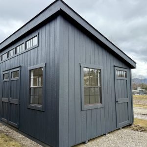 Colonial Lean To Studio 14' x 20'