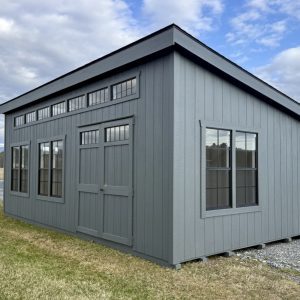 Colonial Lean To Studio 14' x 24'