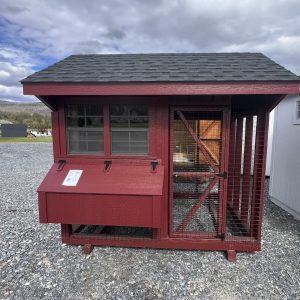 Combination Chicken Coop 6' x 8'