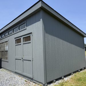 Colonial Lean To Studio 14' x 24'