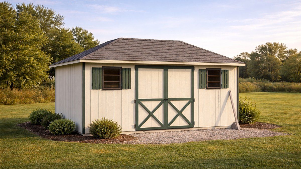 Classic Hip Roof Shed variant link