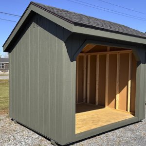 Colonial Firewood Shed 8' x 10'